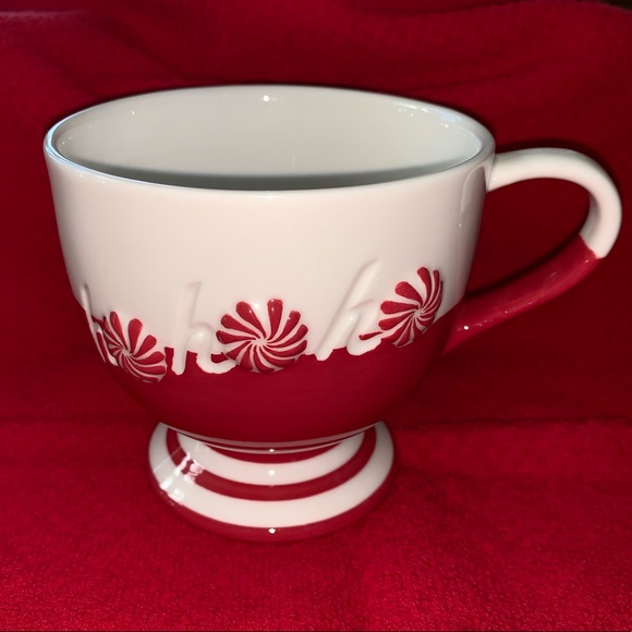 HO HO HO 2007 STARBUCKS Christmas Holiday coffee mug tea cup collectible - Picture 7 of 7